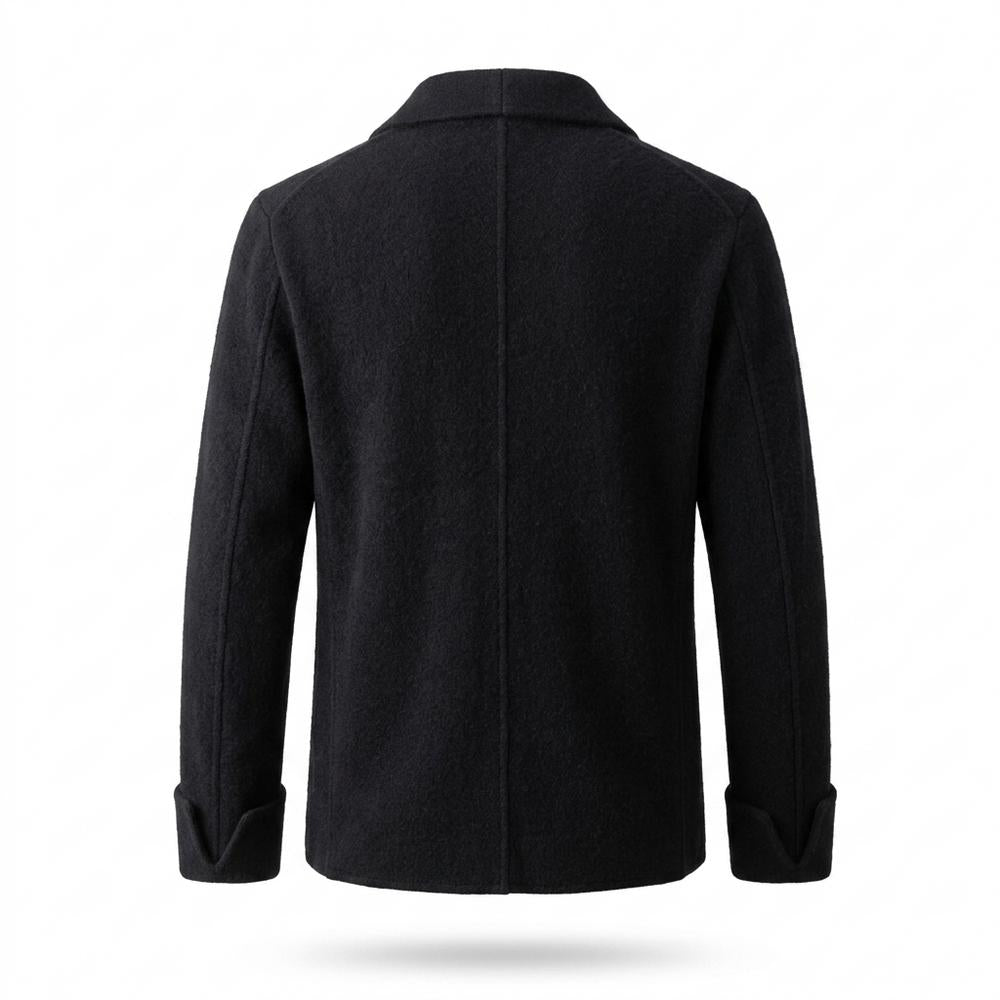 Allsaints Leather - Rovan | Single-Breasted Notched-Lapel Knit Cardigan Men