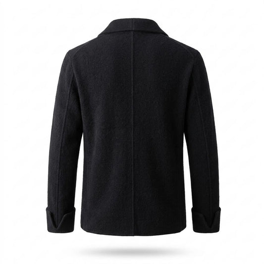 Allsaints Leather - Rovan | Single-Breasted Notched-Lapel Knit Cardigan Men