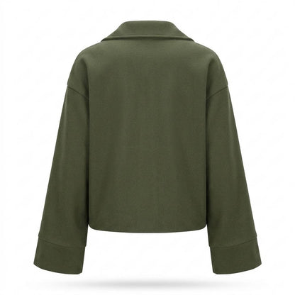 Allsaints Leather - Laron | Boxy-Fit Buttoned Jacket Women