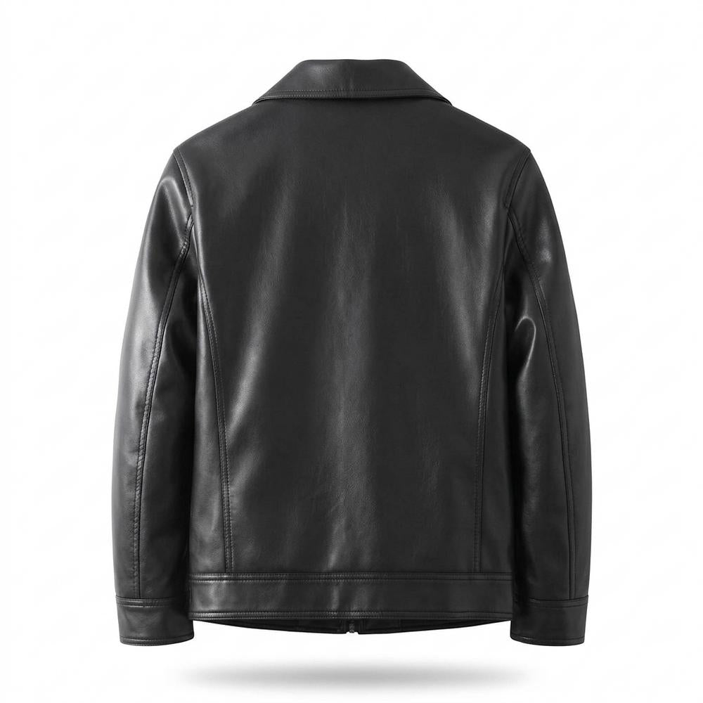 Allsaints Leather - Tufir | Quilted Zip-Up Leather Jacket Men