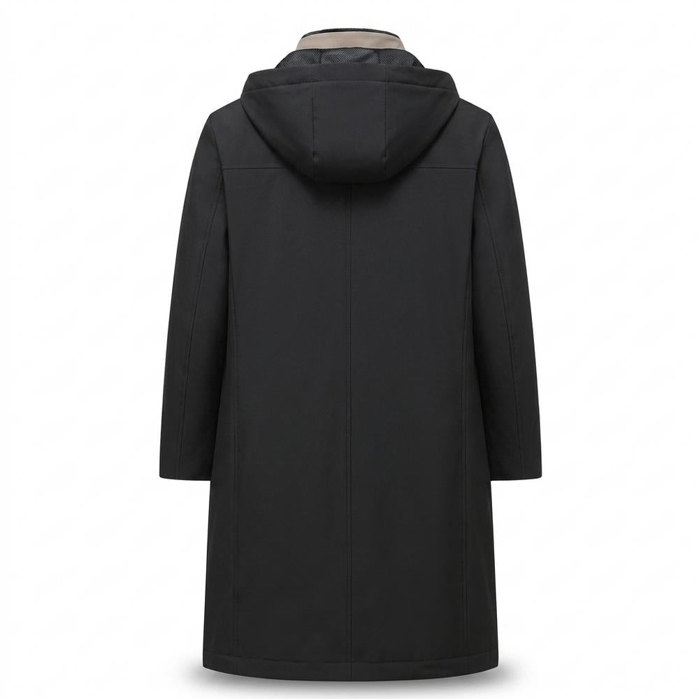 Allsaints Leather - Setor | Hooded Padded Coat Men