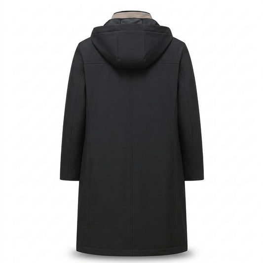 Allsaints Leather - Setor | Hooded Padded Coat Men