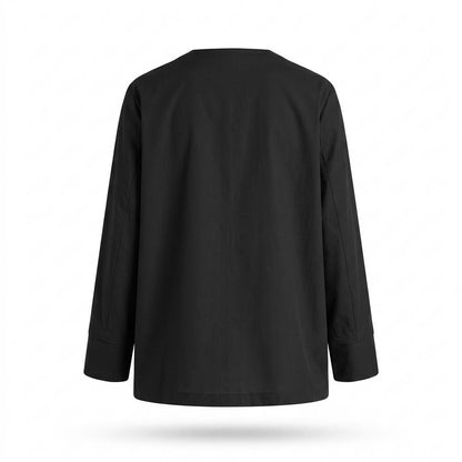 Allsaints Leather - Losil | Collarless Button-Front Jacket Women