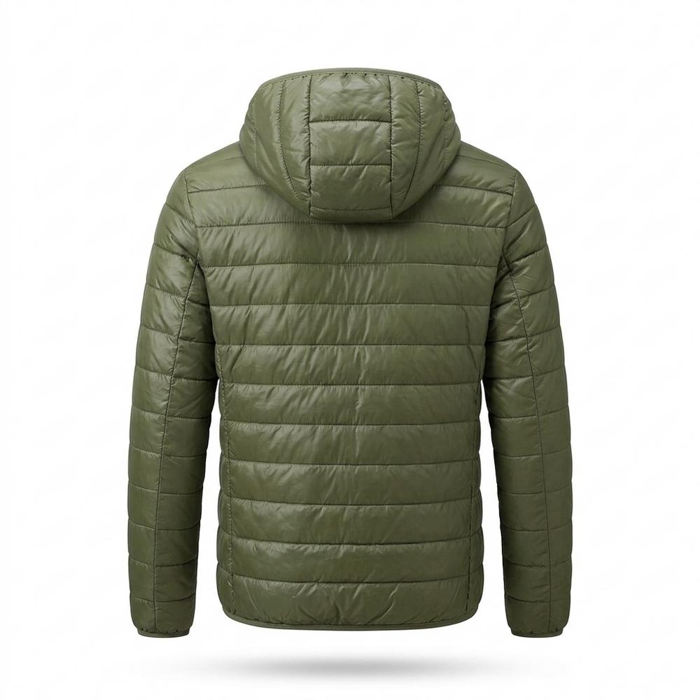 Allsaints Leather - Daren | Quilted Hooded Jacket Men