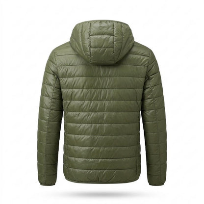 Allsaints Leather - Daren | Quilted Hooded Jacket Men