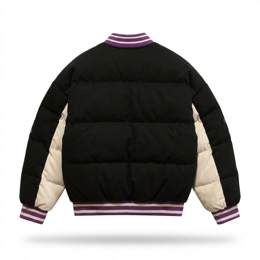 Allsaints Leather - Nonal | Padded Buttoned Jacket Unisex