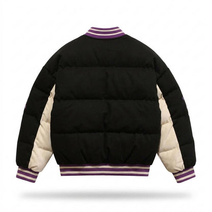 Allsaints Leather - Nonal | Padded Buttoned Jacket Unisex