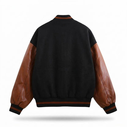 Allsaints Leather - Tamin | Embroidered Buttoned Jacket Unisex