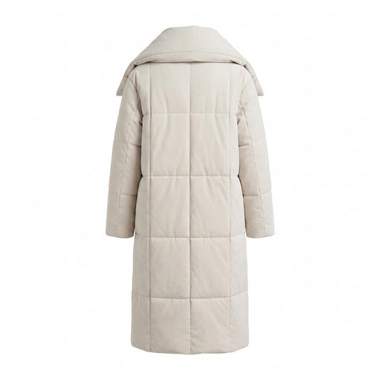 Allsaints Leather - Vimer | Quilted Funnel-Neck Coat Women