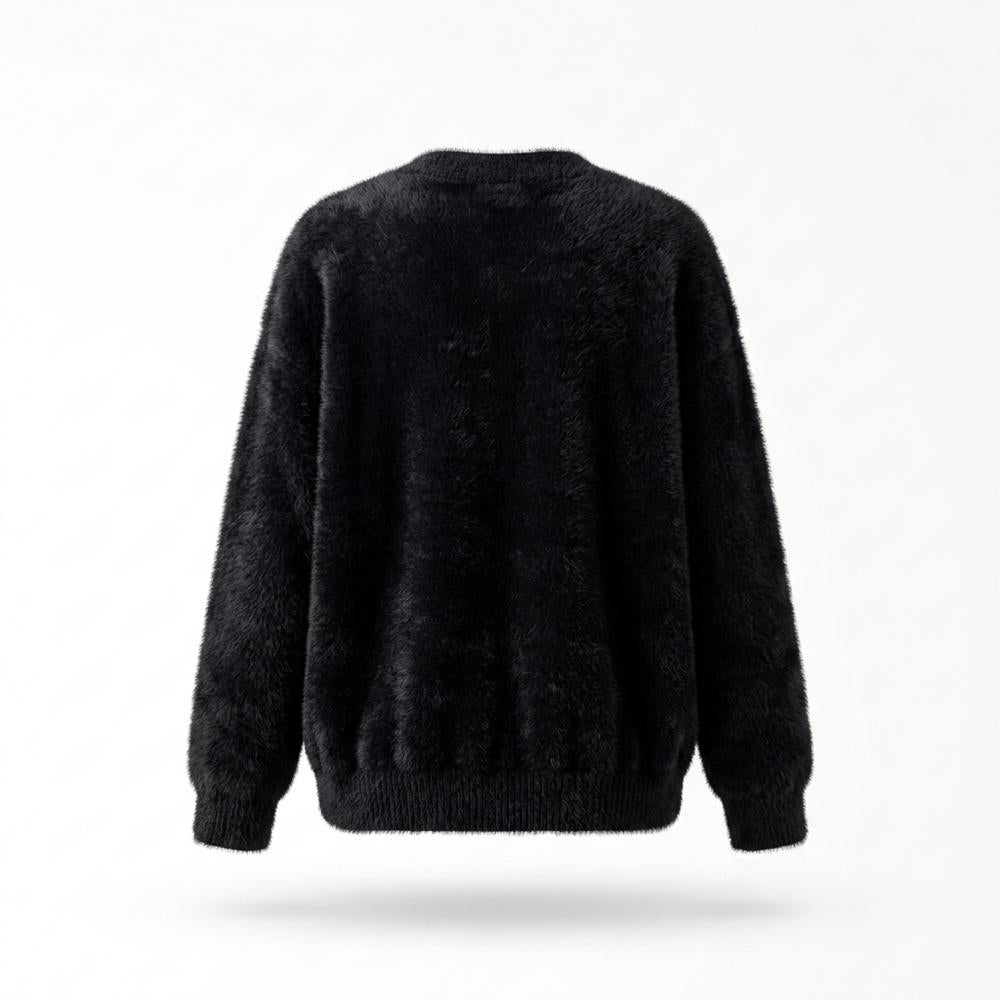 Allsaints Leather - Ardar | Fluffy Button-Up Knit Cardigan Women