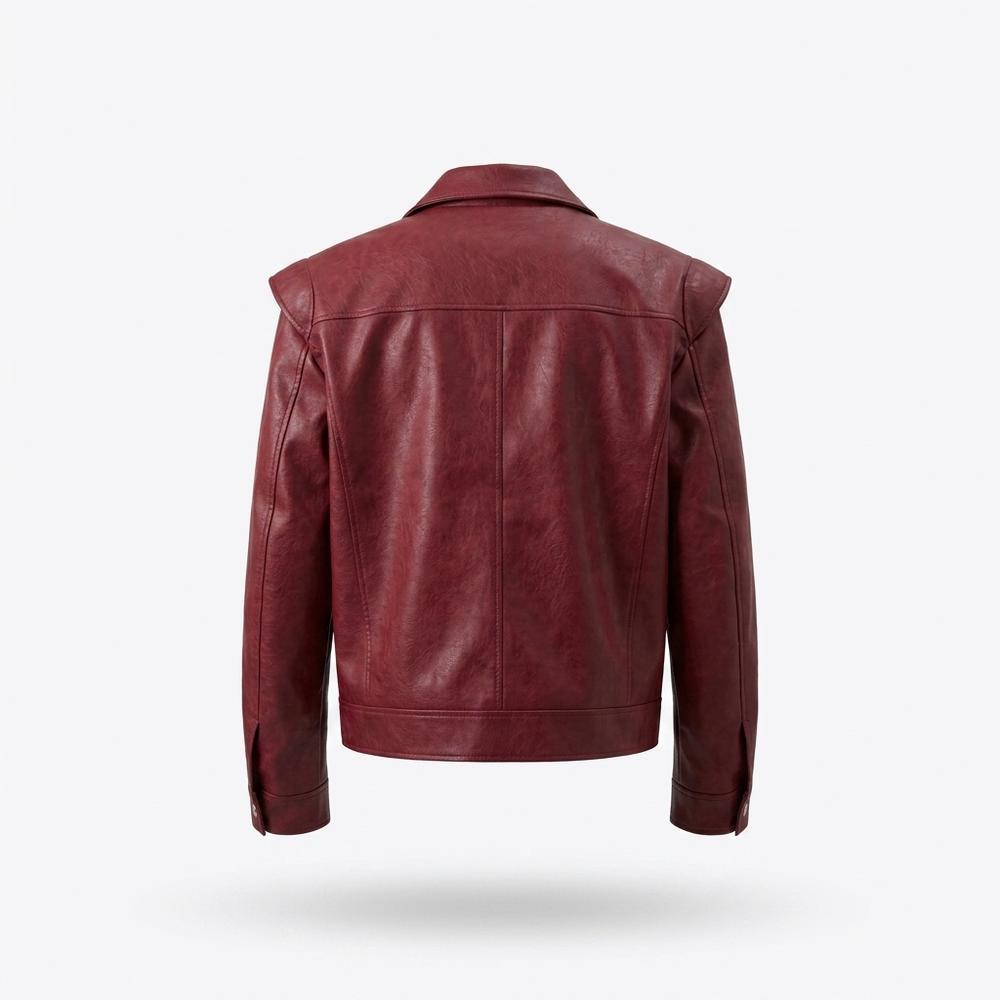 Allsaints Leather - Vehil | Zip-Up Faux-Leather Leather Jacket Men