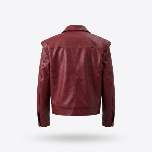 Allsaints Leather - Vehil | Zip-Up Faux-Leather Leather Jacket Men