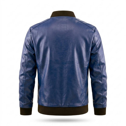Allsaints Leather - Zoris | Lined Zip-Up Leather Jacket Men