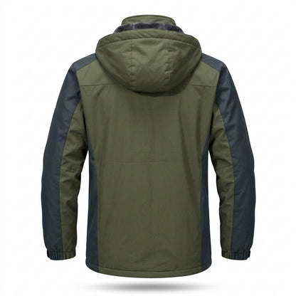 Allsaints Leather - Arser | Fleece-Lined Hooded Jacket Men