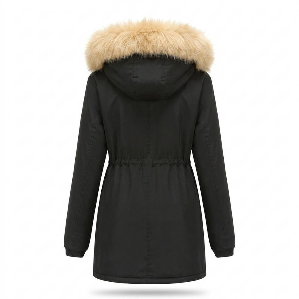 Allsaints Leather - Nolen | Hooded Lined Coat Women