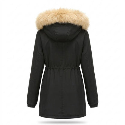 Allsaints Leather - Nolen | Hooded Lined Coat Women