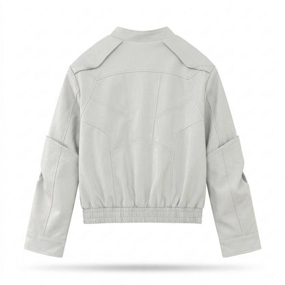 Allsaints Leather - Cabat | Structured Zip-Up Jacket Unisex