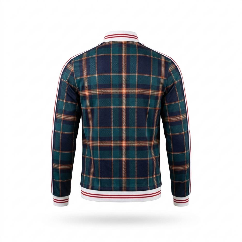 Allsaints Leather - Vahal | Plaid Zip-Up Jacket Unisex