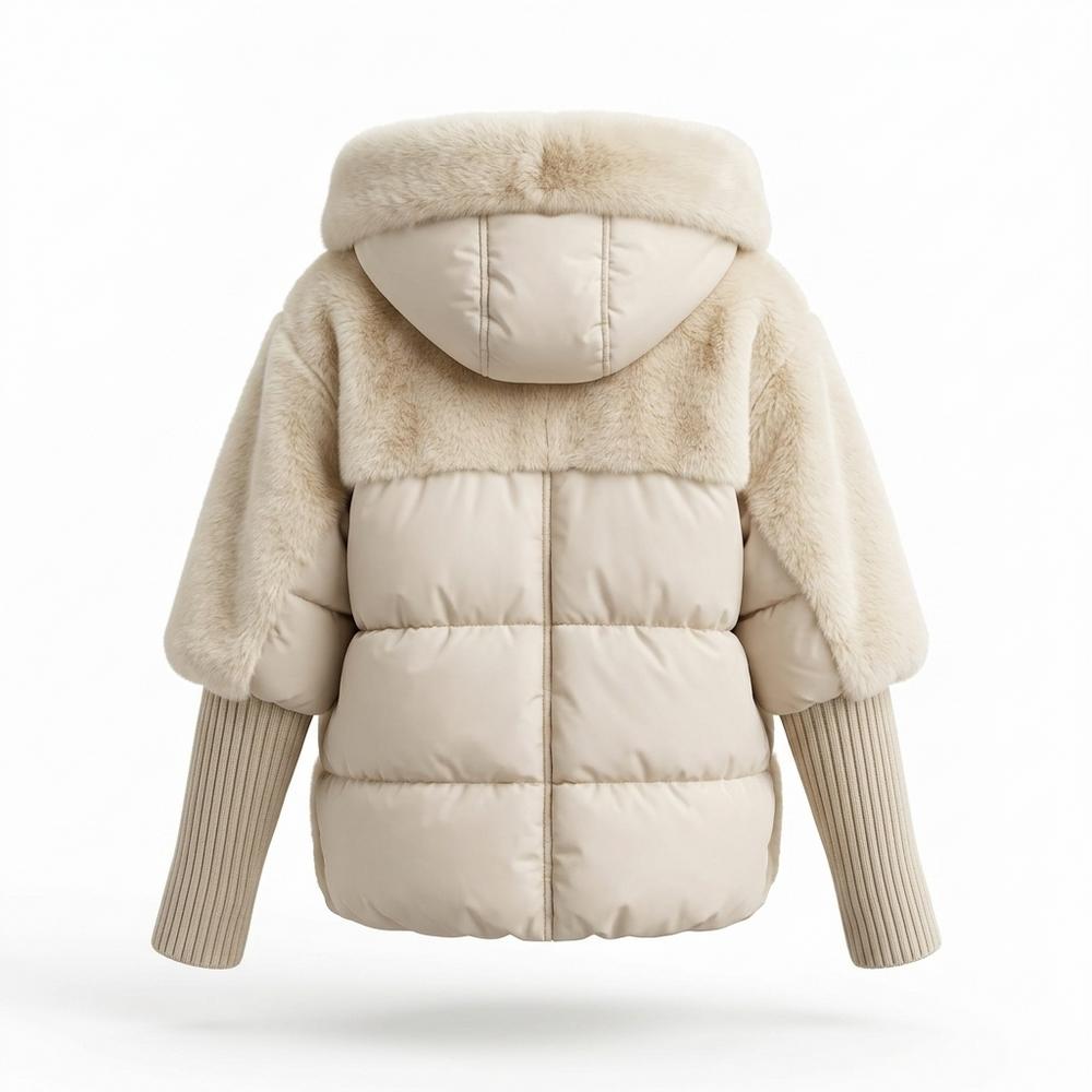 Allsaints Leather - Kerev | Padded Hooded Jacket Women