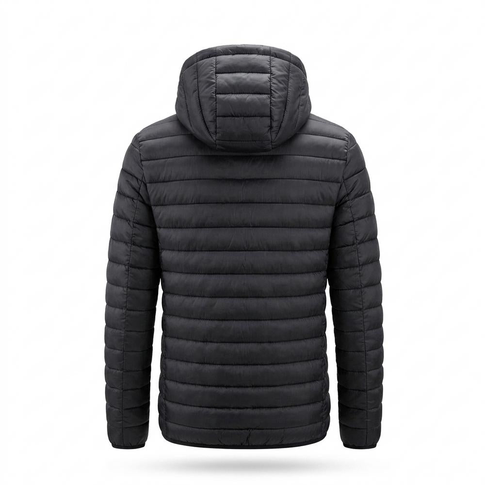 Allsaints Leather - Valen | Quilted Hooded Jacket Men