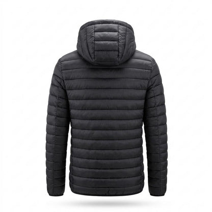 Allsaints Leather - Valen | Quilted Hooded Jacket Men