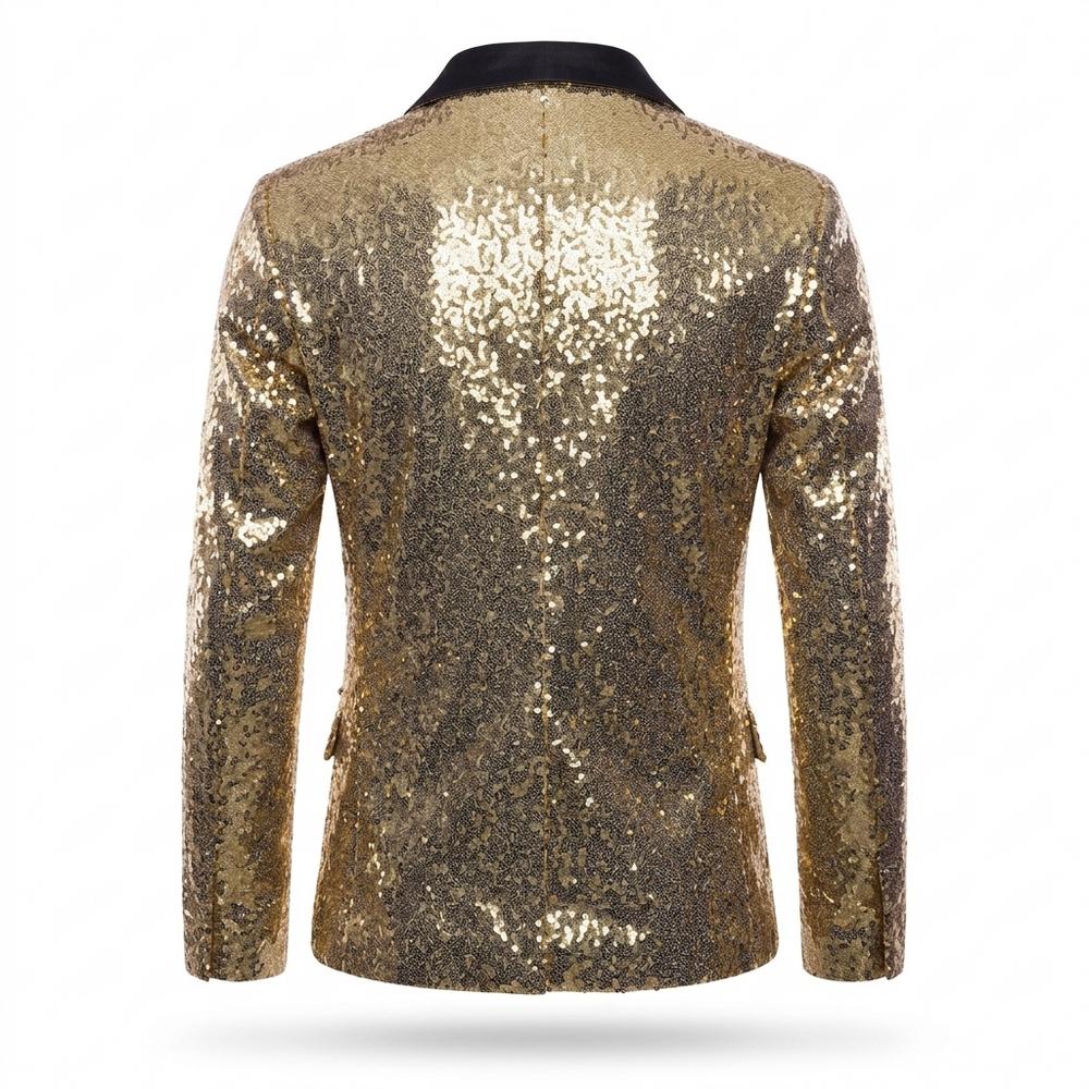 Allsaints Leather - Nesen | Sequined Single-Breasted Blazer Men