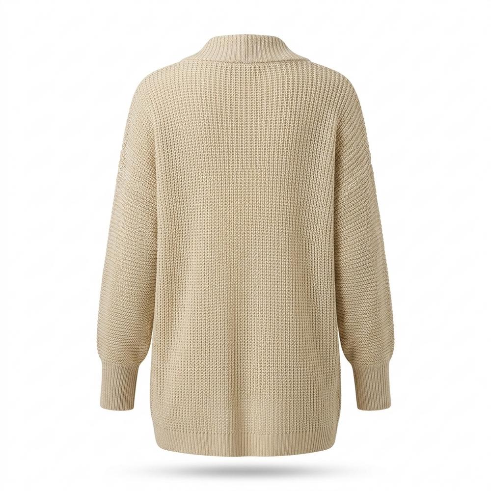 Allsaints Leather - Vivan | Rib-Knit Open-Front Knit Cardigan Women