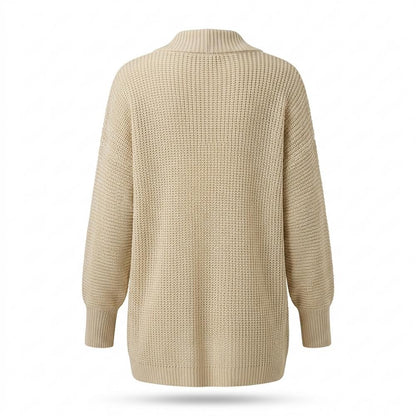 Allsaints Leather - Vivan | Rib-Knit Open-Front Knit Cardigan Women