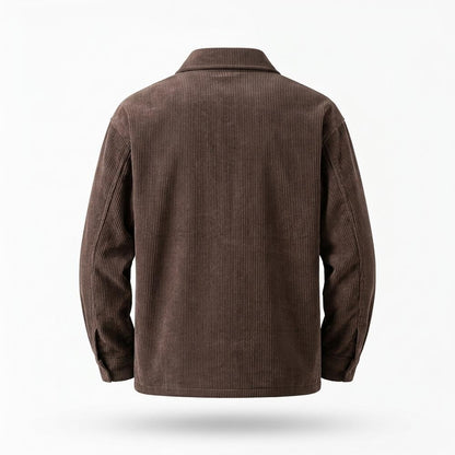 Allsaints Leather - Semel | Corduroy Button-Up Shirt Men
