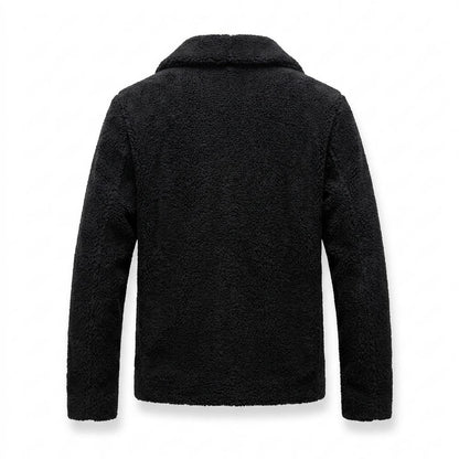 Allsaints Leather - Loram | Sherpa Button-Up Jacket Men