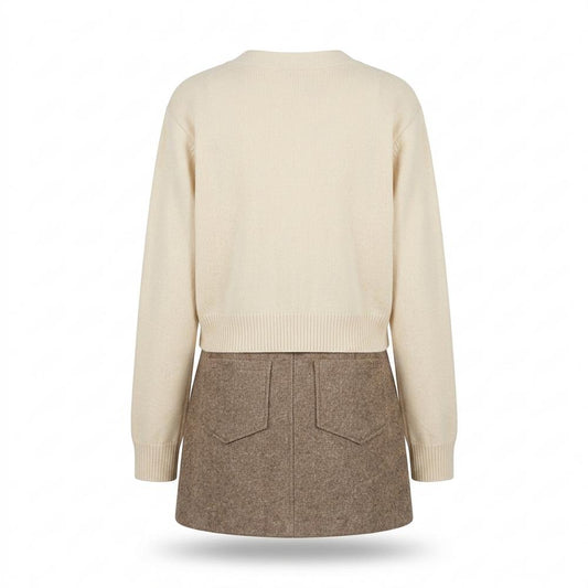 Allsaints Leather - Camor | Buttoned V-Neck Knit Cardigan Women