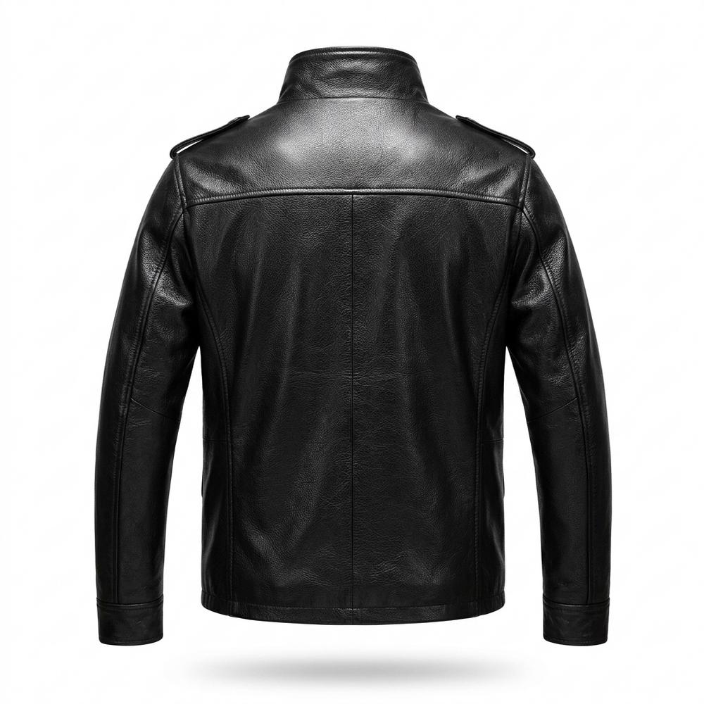 Allsaints Leather - Mamin | Multi-Pocket Zip-Up Leather Jacket Men