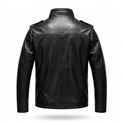 Allsaints Leather - Mamin | Multi-Pocket Zip-Up Leather Jacket Men