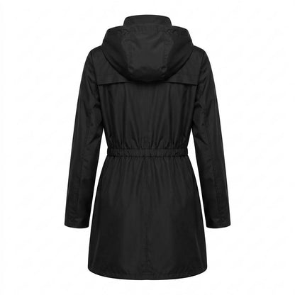 Allsaints Leather - Vilan | Hooded Water-Resistant Jacket Women