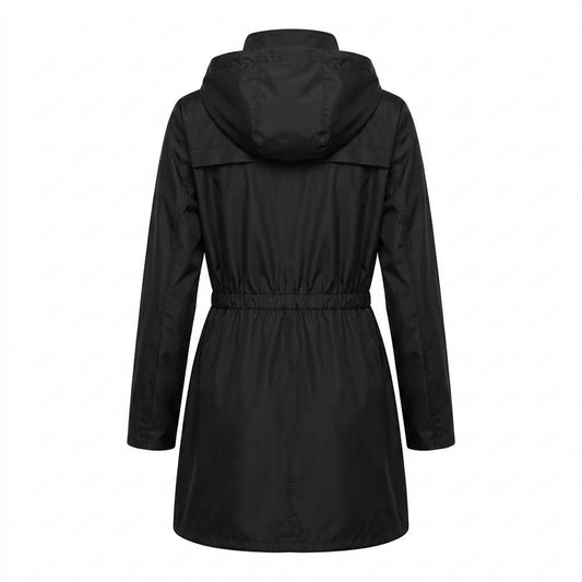 Allsaints Leather - Vilan | Hooded Water-Resistant Jacket Women