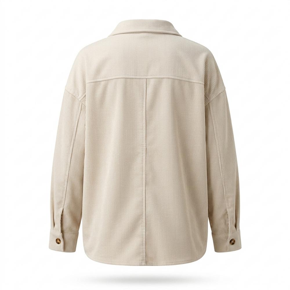 Allsaints Leather - Arral | Corduroy Button-Up Shirt Women