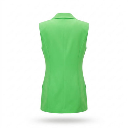 Allsaints Leather - Samer | Sleeveless Tailored Vest Women