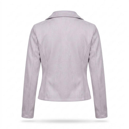 Allsaints Leather - Elsen | Asymmetrical Faux Suede Jacket Women