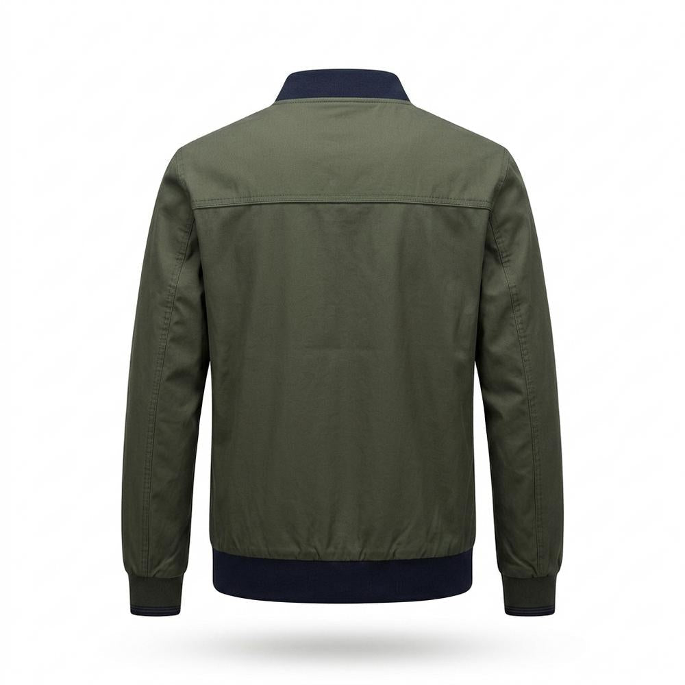 Allsaints Leather - Neral | Reversible Zip-Up Jacket Men