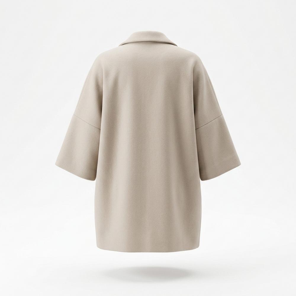 Allsaints Leather - Tazan | Oversized Button-Front Coat Women