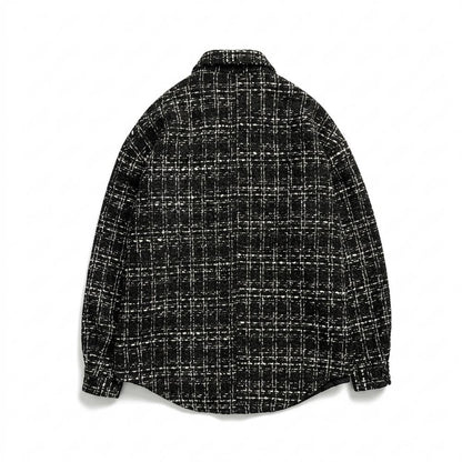 Allsaints Leather - Nusuk | Textured Checked Shirt Unisex