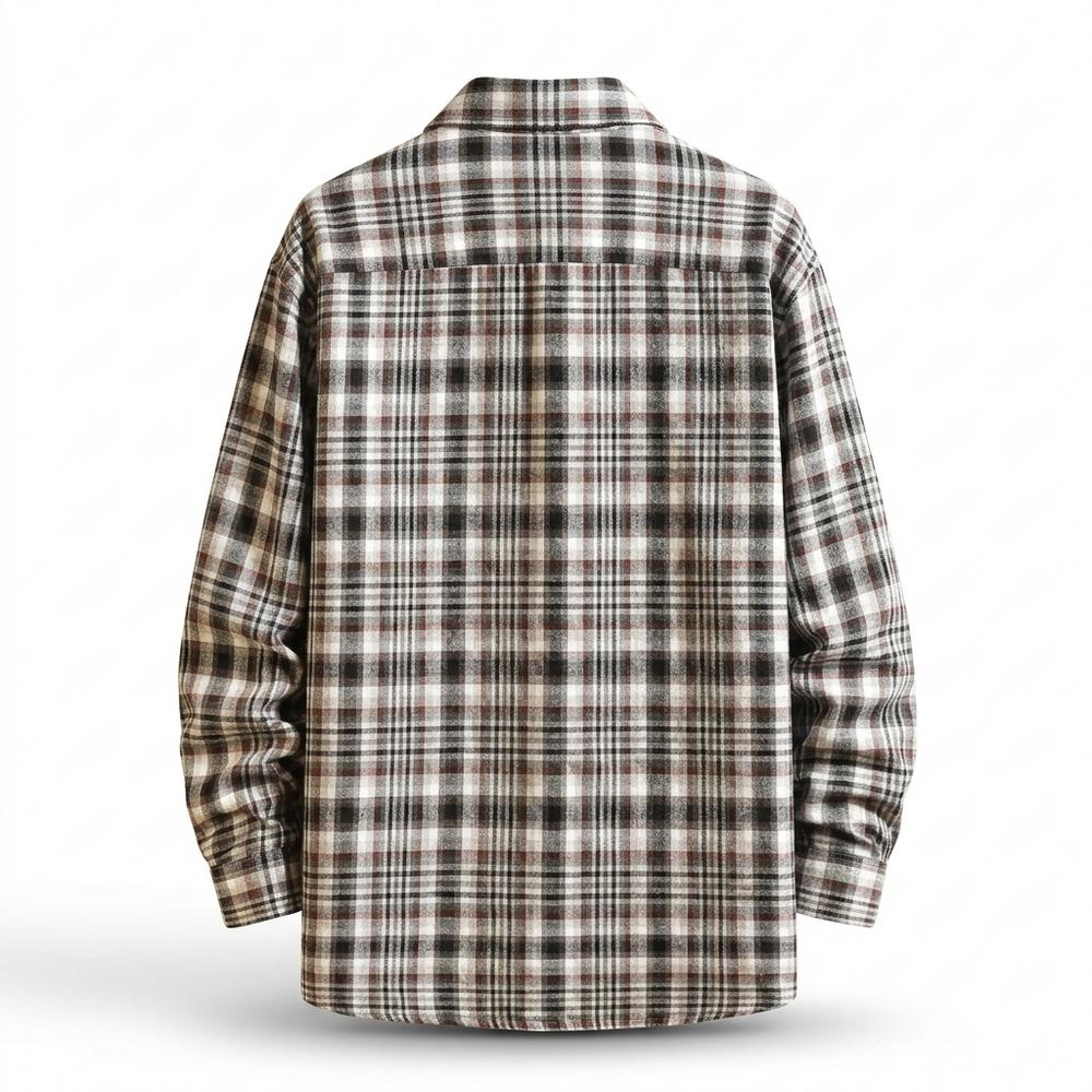 Allsaints Leather - Kakar | Plaid Long-Sleeved Shirt Men