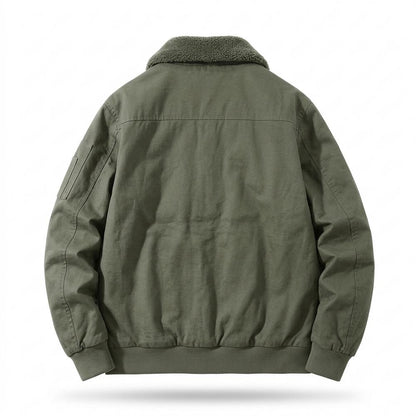 Allsaints Leather - Tavan | Sherpa-Lined Zip-Up Jacket Men