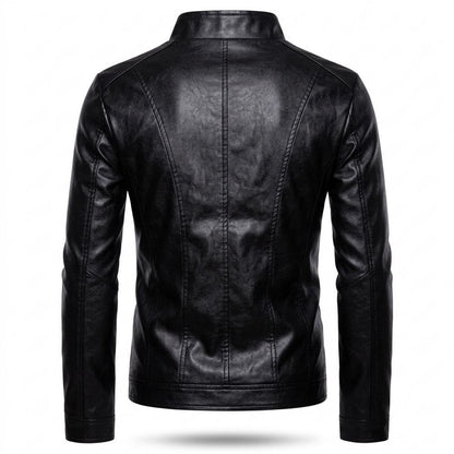 Allsaints Leather - Dalor | Slim-Fit Zip-Up Leather Jacket Men