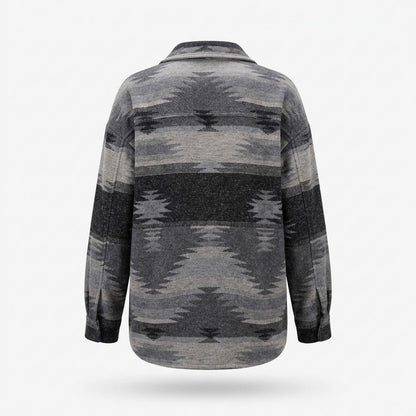 Allsaints Leather - Yorev | Patterned Button-Down Jacket Women