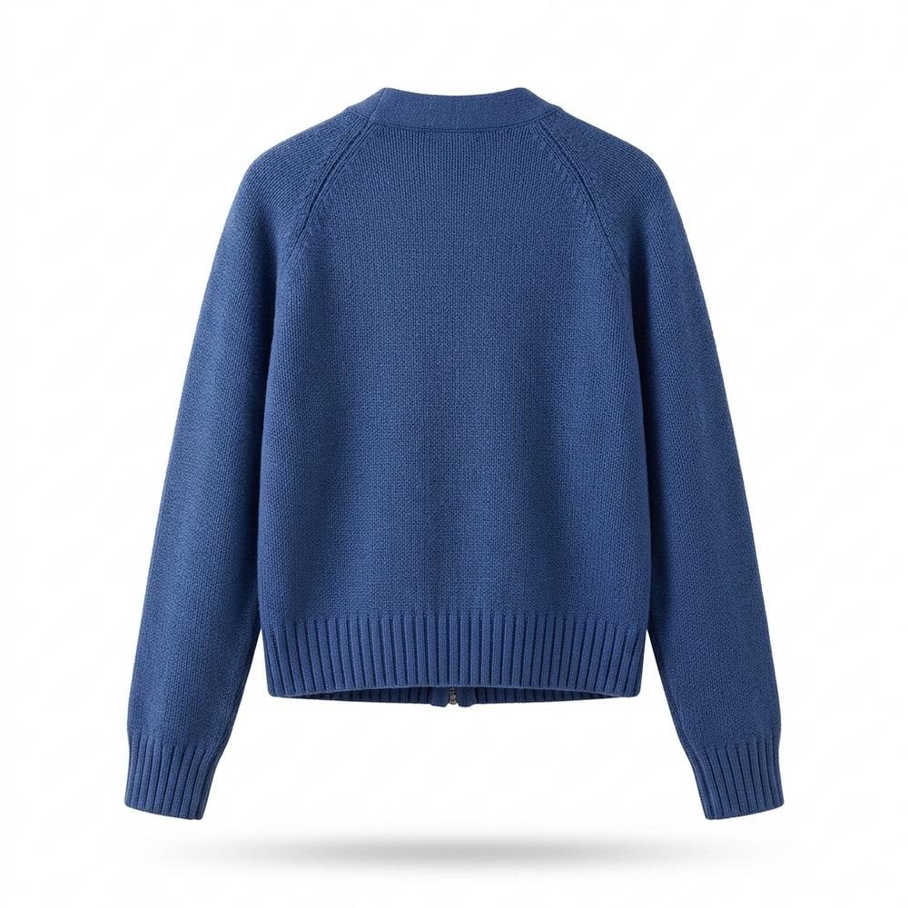 Allsaints Leather - Letir | Zip-Up Knitted Knit Cardigan Women