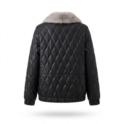 Allsaints Leather - Darel | Quilted Button-Front Jacket Women