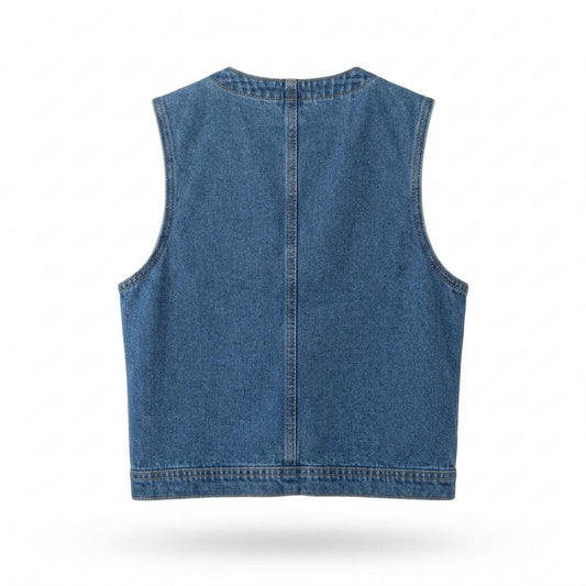 Allsaints Leather - Lerel | Sleeveless Button-Front Vest Women