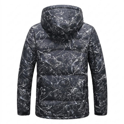Allsaints Leather - Vimon | Padded Patterned Jacket Men