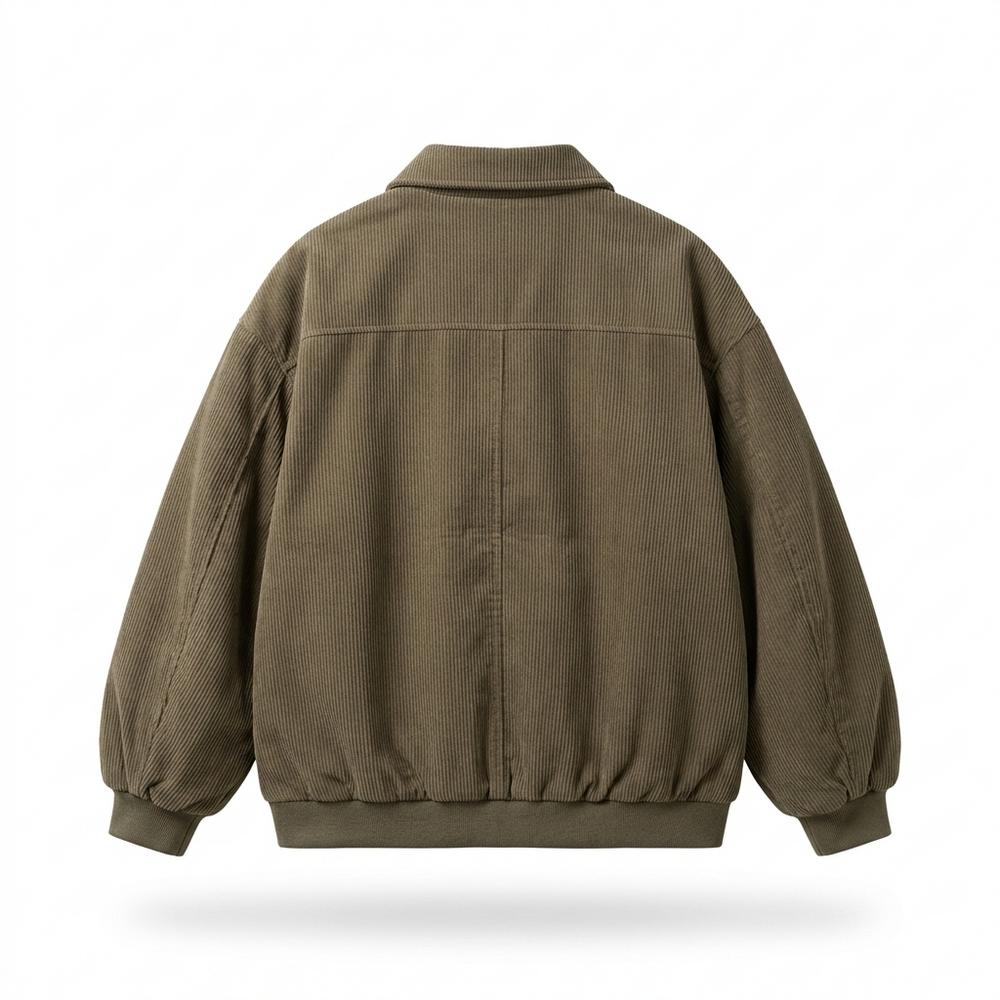 Allsaints Leather - Kenor | Corduroy Padded Jacket Unisex